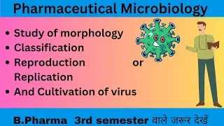 Virus॥ Classification॥ Reproduction॥ Cultivation॥#virus @vrnmedicalstudy