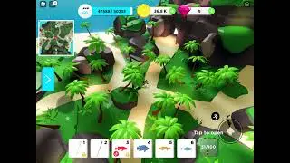 Fishing sim finding a secret cave in volcano island