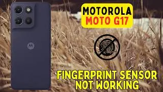 Датчик отпечатков пальцев на Motorola Moto G17 не работает | Как исправить проблему с отпечатком ...
