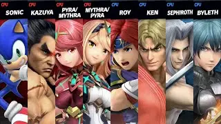 Super Smash Bros. Ultimate - Zapdos vs Team Roy