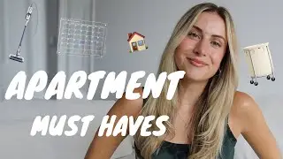 *first* APARTMENT ESSENTIALS: organization, kitchen, closet + more