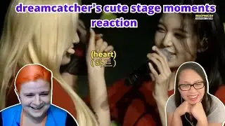 Two women watching dreamcatcher's cute stage moments / 드림캐쳐 무대에서 귀여운 모습이 | A Dreamcatcher Reaction