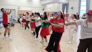 Zumba dance Zumba exercise #fyp Merry Christmas 
