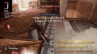 Assassins creed Mirage book burner investigation part 2  and gear chest Scriptorium Abbisiyah region