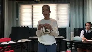 辯論道場全港小學生辯論比賽2025初賽 司徒浠渝 學堂中辯 對 方靖嵐 救恩學校（小學部）
