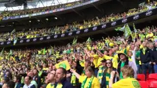 On The Ball City! Norwich City at Wembley!!