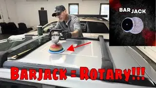 Микрофибровые диски Barjack + роторная полировальная машина = невероятные результаты!