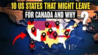 10 штатов США, которые присоединятся к Канаде, если Америка распадётся
