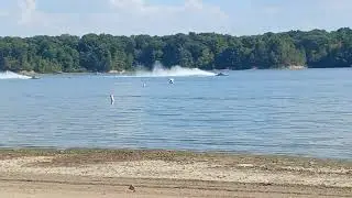 7 literally GNH hydroplanes at Ceasers Creek Hydrobowl 2025