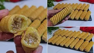 حلوة معسلة توالم للسهرات الرمضانية و لجميع المناسبات .. بدون مول تحضريها في وقت قصير و البنة  💪💪💪