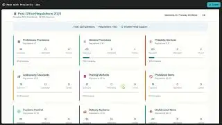 Postal Regulations 2024 - Sample Dashboard for Suggestion Purpose