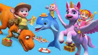 Magical Fairy World Race Adventure 🦄🦖 | 3D Cartoon for Toddlers | Kids Story | Big Dream