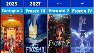 Upcoming Walt Disney Animation Studios Movies (2025-2030)