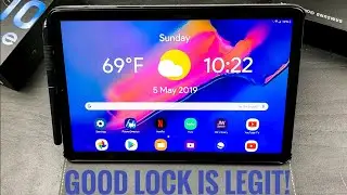 Good Lock 2019 on Samsung Galaxy Tab S4!