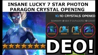 HUMUNGINORMUS 7 STAR PHOTON PARAGON CRYSTAL OPENING! 7 STAR DEO RNG LUCK! ACCOUNT CHANGING PULLS!
