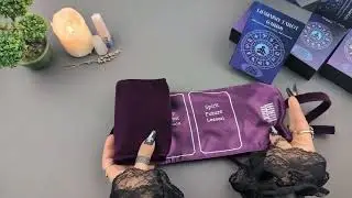 Beginner Tarot Cards With Purple Wrap | Tarot Cards For Beginners With Meanings On Them