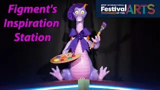 Figment's Inspiration Station Tour & Figment Popcorn Bucket Pickup - EPCOT Festival of the Arts 2023