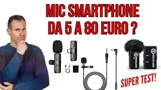 Guida alla scelta del MICROFONO per lo SMARTPHONE, test e confronto modelli economici