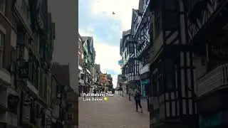 One Of The Top UK Destinations 🇬🇧 #chester #uk #travel #walkingtour #virtualstroll4k #4k #best