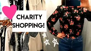 Thrift with Me 2022 | Charity shop shopping and try on!
