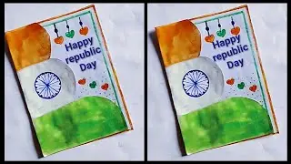 DIY Happy Republic Day Card Ideas 2026/26th January Greeting Cards/ Easy Republic Day Cards Making