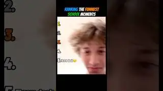 Ranking the FUNNNIEST SCHOOL Moments🔥 #funny #ranked #viral #fyp#top5 #school