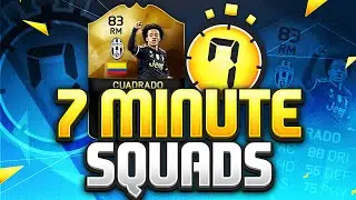 FIFA 16 7 MINUTE SQUADS!!! INFORM CUADRADO!!! 5 Star Skill Inform Cuadrado Squad Builder