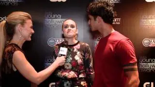 Teen Wolf's Tyler Posey & Holland Roden Interview - Young Hollywood Awards 2013