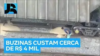 Polícia de Cubatão (SP) investiga uma série de furtos incomuns de buzinas de trens