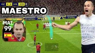 A.INIESTA EPIC CARD 99 OVERAL N&Atilde;O ERRA PASSE NO EFOOTBALL 23 #efootball #efootball2023 #efootball23