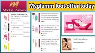 Manish Malhotra Products Only 1rs || Myglamm New Loot Offer 2025 || Biggest loot #myglamm  #free