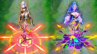 Atomic Pop Miya VS Doom Catalyst | MLBB Skin Comparison