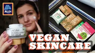 New Aldi Natural Vegan Skincare Review! | Dupes & Budget Friendly