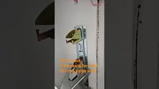 Jackstand wall storage with e-track.  July 6, 2025