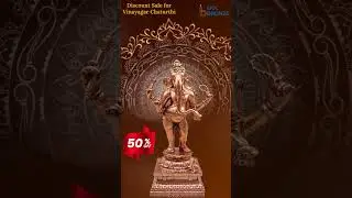 Ganesha Bronze Idols Brass Statue Bronze sculpture Standing Ganesha  Idols Copper Sculpture