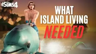 DOLPHINS & JET SKIS!! | The Sims 4 Island Living Mod