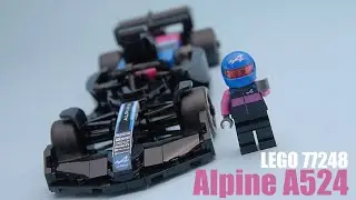 LEGO 77248 BWT Alpine F1 Team A524 Unboxing & quick showcase