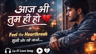 आज भी तुम ही हो 💔 | Emotional Hindi Lo-Fi Love Song | Feel the Heartbreak #आजभीतुमहीहो #HindiLofi 
