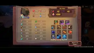 Tavern Tale Example Run #1 Capybara Hero Abyss Depths 300+ with Freezing Skill