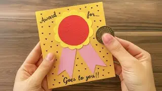 DIY Scratch-Off Award Card | Easy & Cute Handmade Gift Idea!