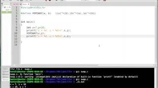 Application: XOR Swap!  C Tutorial 9.1
