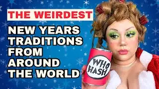 The Weirdest New Years Traditions From Around The World!