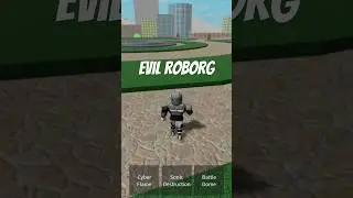 Evil Roborg vs Overlord from Roblox T Titans battlegrounds!