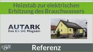 Heizstab zur elektrischen Erhitzung des Brauchwassers #1