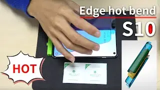Samsung S10 9H 3D curved TPU flexible glass screen ultrasonic screen fingerprint unlock - BESTSUIT