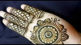 Elegant Mandala Design| Shafa's Henna