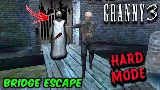 I escaped from Granny's House in Hard Mode with slendrina on Day 1 | Dark Lord Gaming 