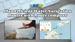 Plan Water Navigation Routes with Route Compass #WaterNavigation #RouteCompass #MaritimeSafety #gis