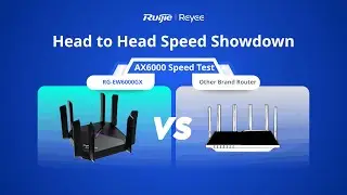 RG-EW6000GX Speed Test  VS. Other Brand Router