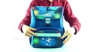 Школьный рюкзак Herlitz Loop Plus Soccer с наполнением